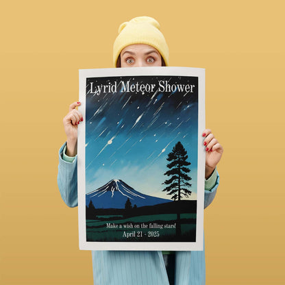Lyrid Meteor Shower Print