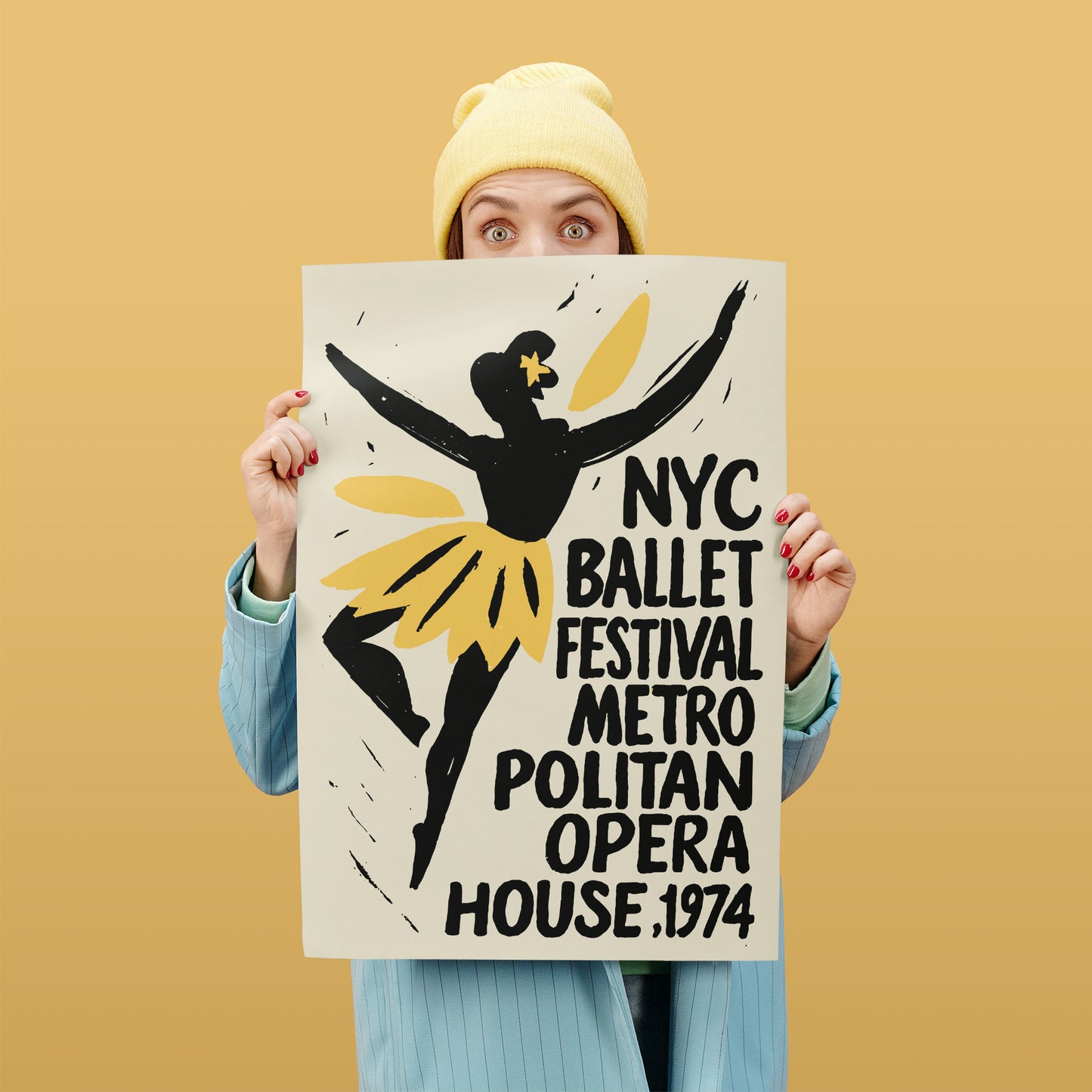 NYC Ballet Festival 1974 Poster