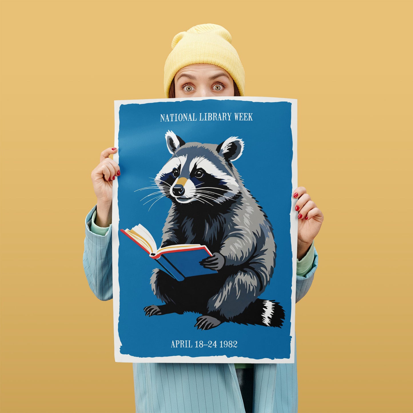 National Library Week 1982 Poster