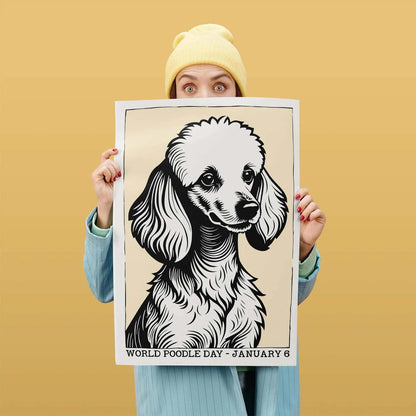 World Poodle Day Art Print