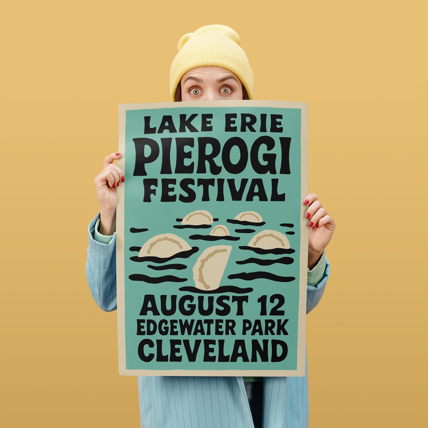 Pierogi Festival Vintage Poster