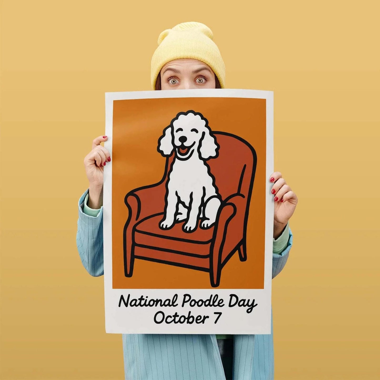 Poodle Day Celebration Poster