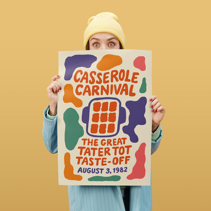Casserole Carnival Wall Art
