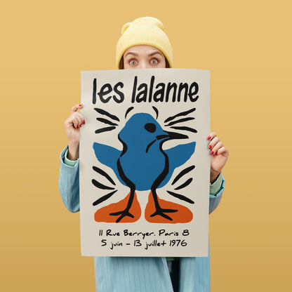 Les Lalanne Paris 1976 Exhibition Poster