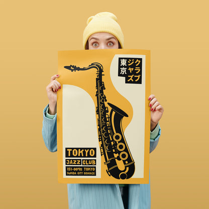 Tokyo Jazz Club Japanese Poster