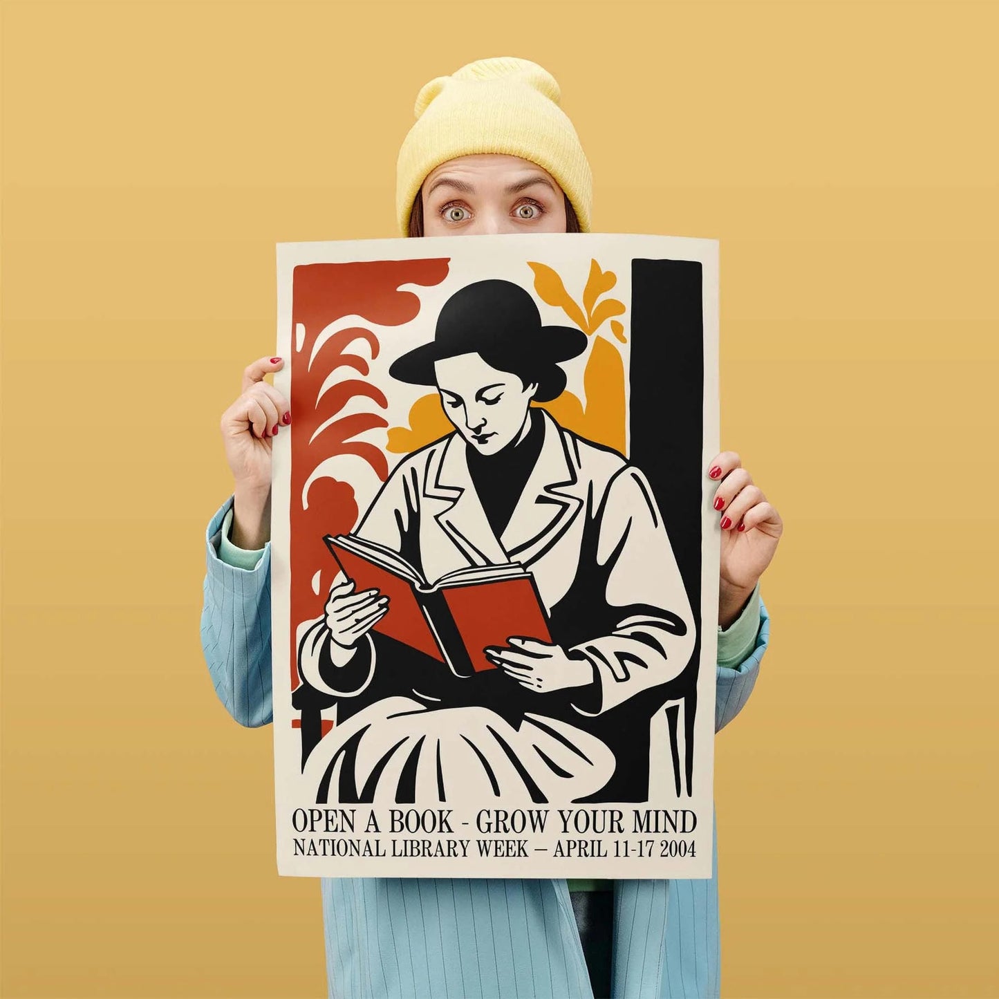 Grow Your Mind Library Week Poster