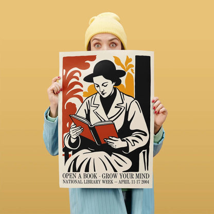 Grow Your Mind Library Week Poster
