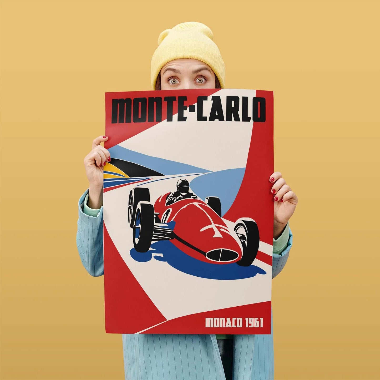 Monte-Carlo Vintage Race Print