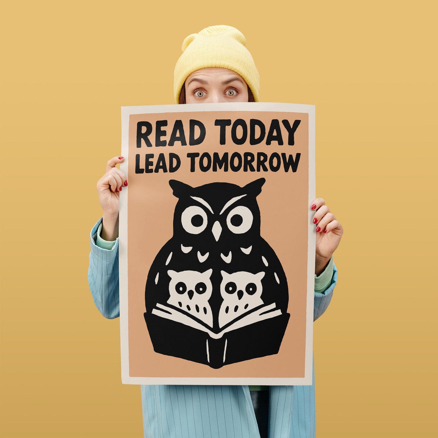 Reading Owl Wall Art