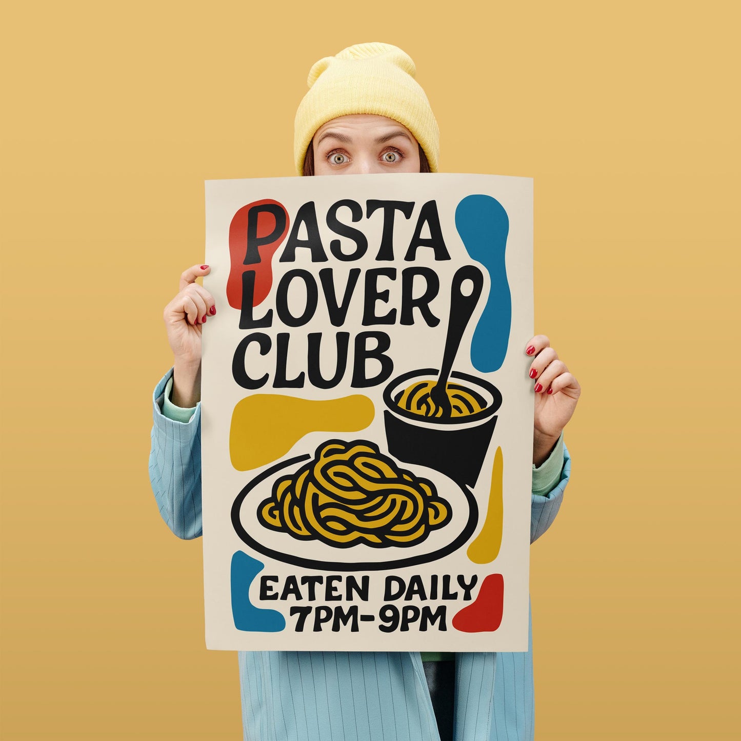 Pasta Lover Club Poster