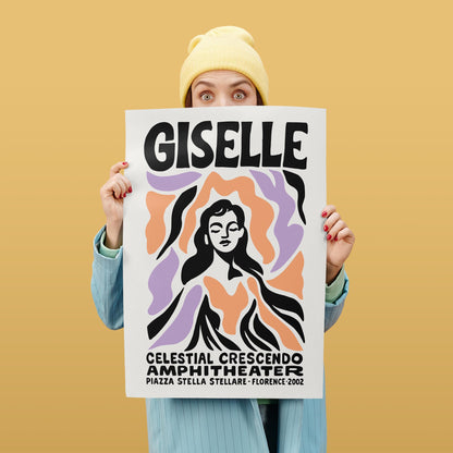 Giselle Retro Theater Poster