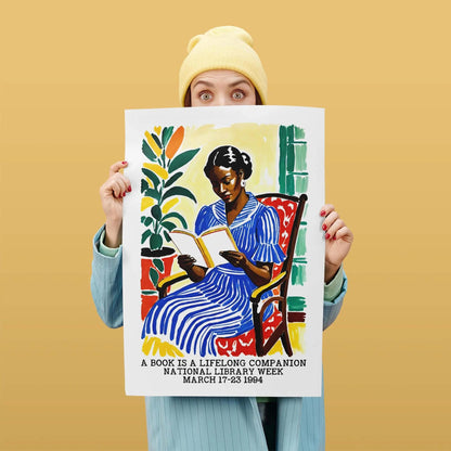 Library Week Poster Print