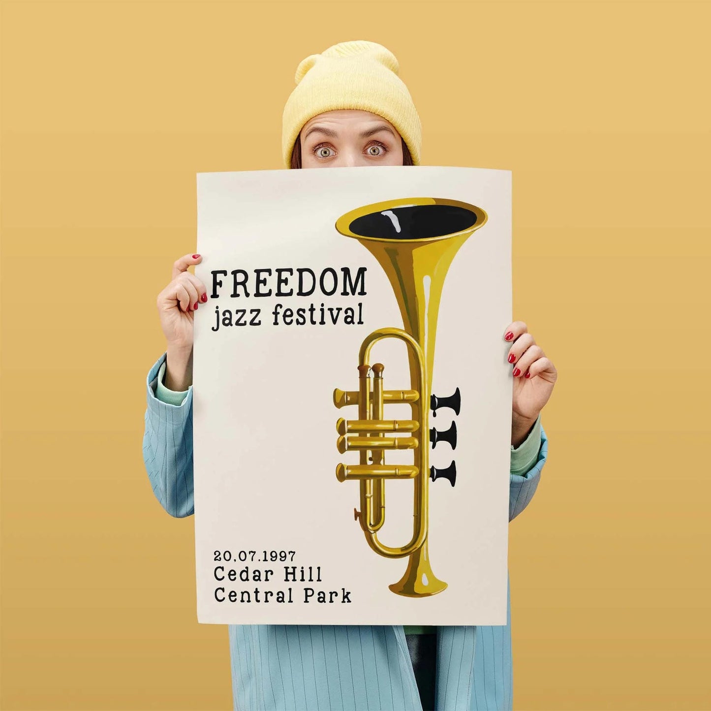 Vintage Jazz Night Poster 1997