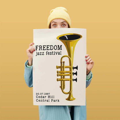 Vintage Jazz Night Poster 1997