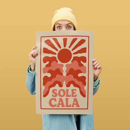 Sole Cala Sun Poster