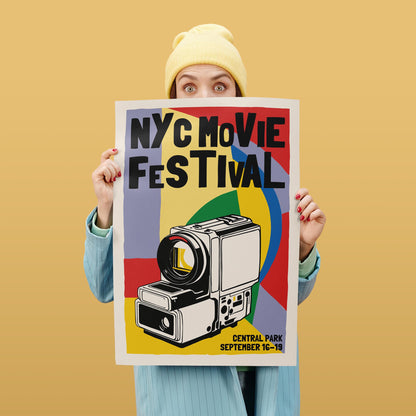 NYC Movie Festival Wall Art