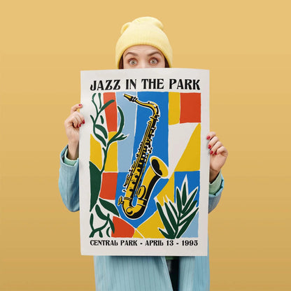 Central Park Jazz Wall Art