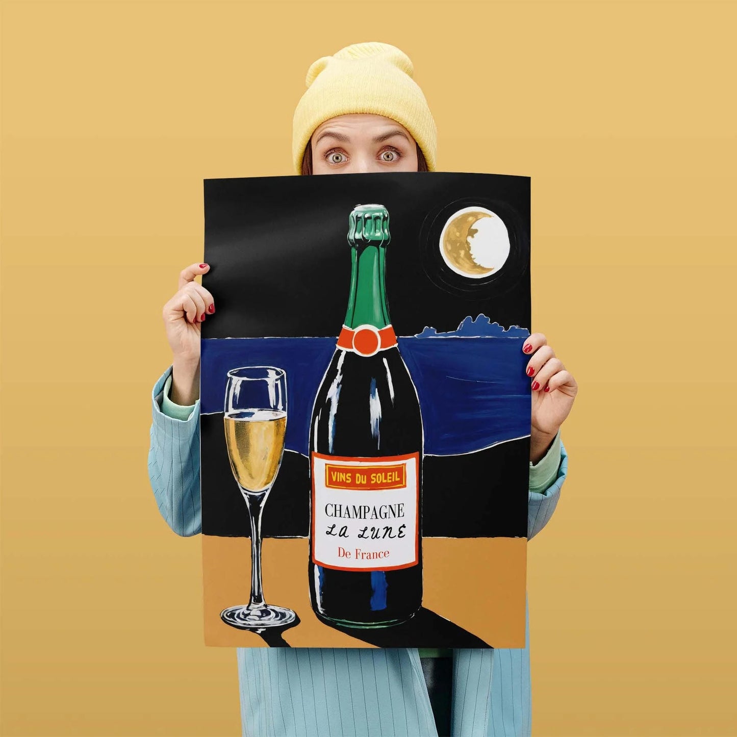 French Night with La Lune Print