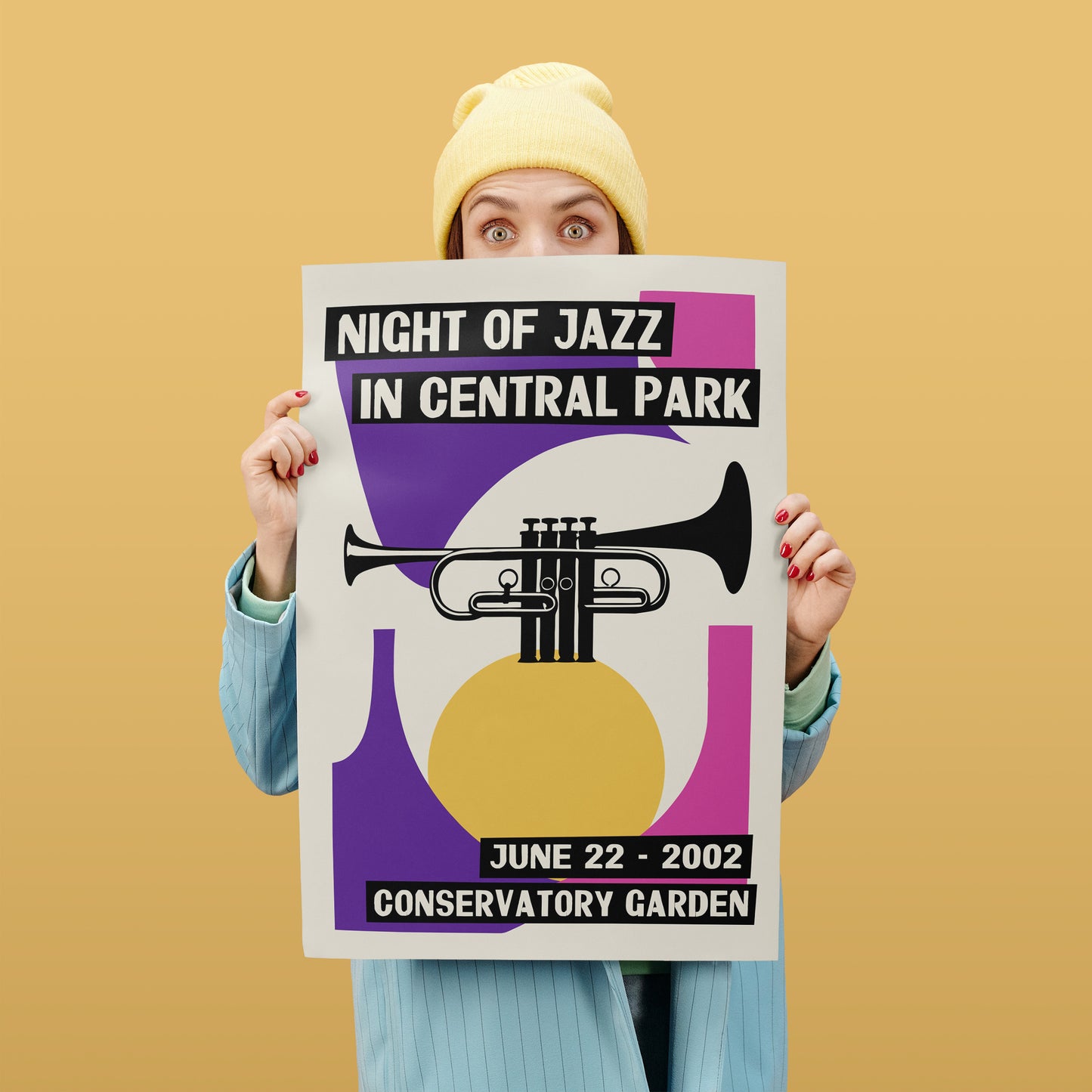 Central Park 2002 Jazz Festival Poster