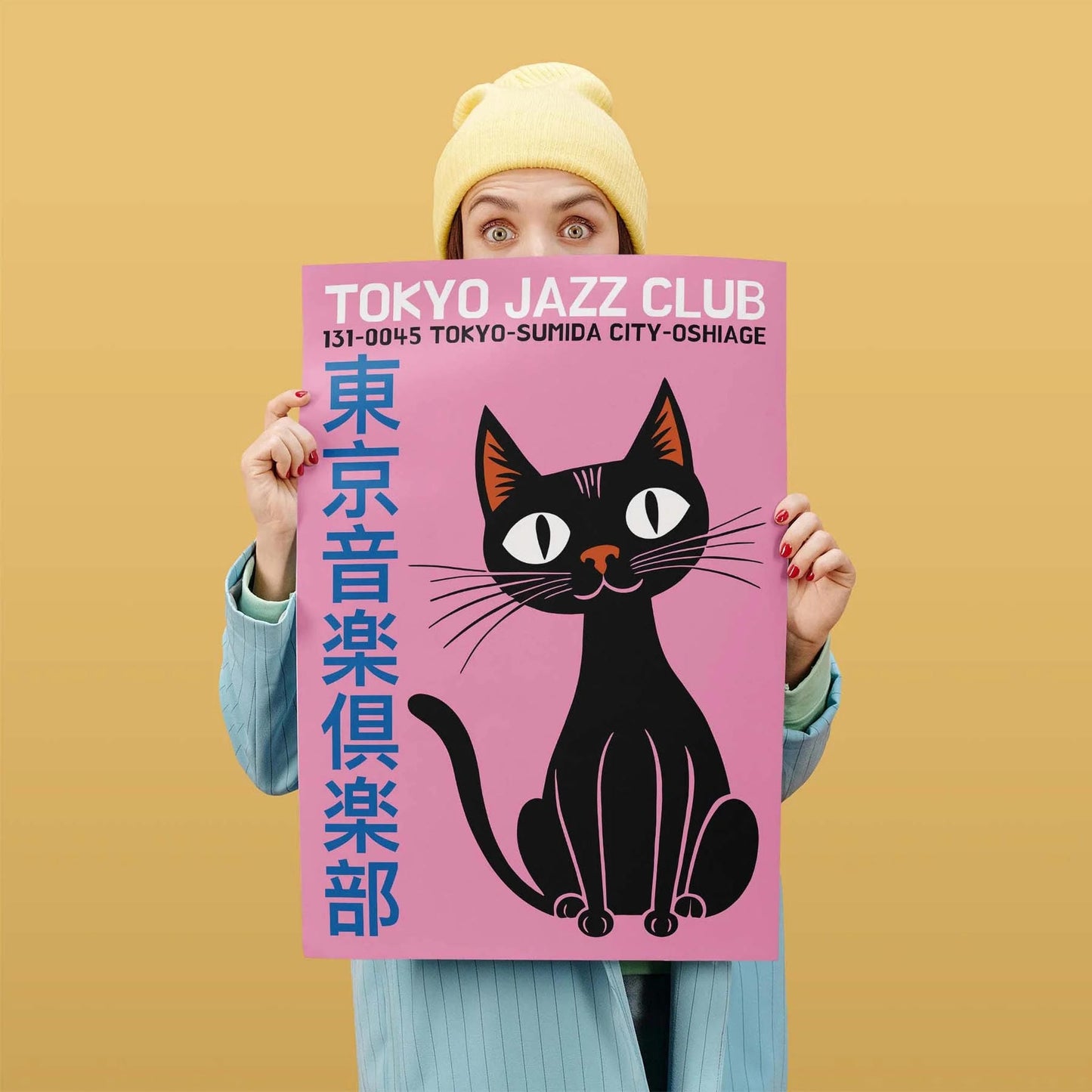 Tokyo Jazz Club Poster Print