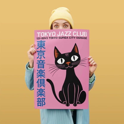 Tokyo Jazz Club Poster Print
