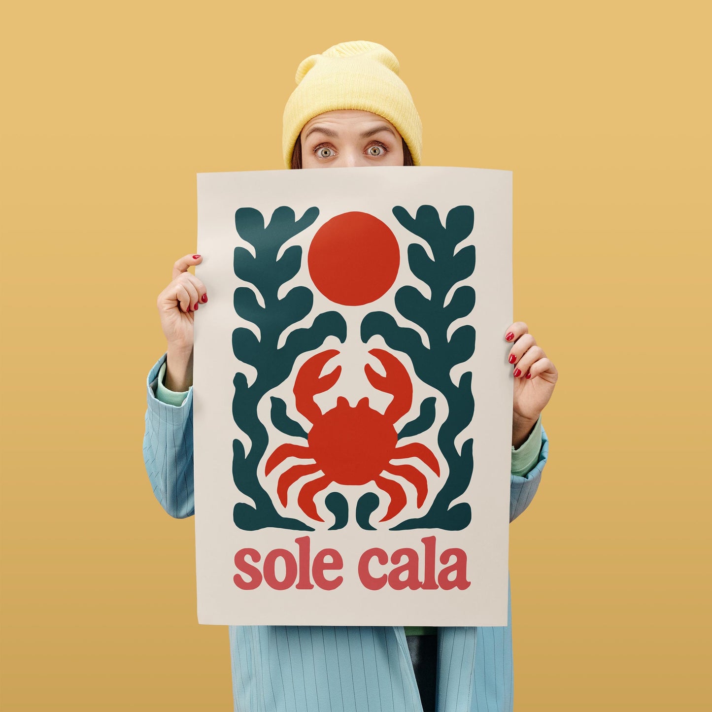 Sole Cala Peace Print