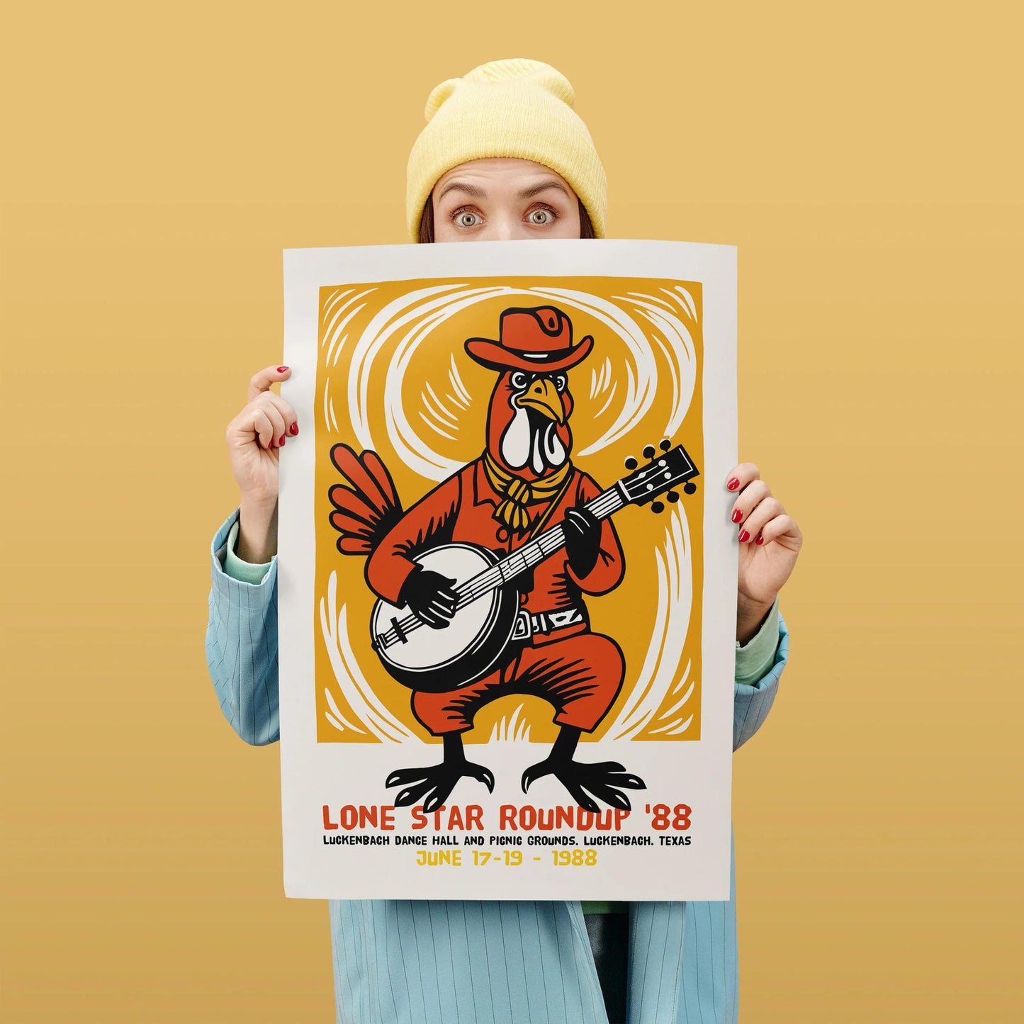 Texas Rooster Music Festival Poster