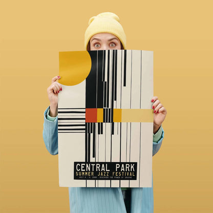 Central Park Jazz Fest 2008 Poster