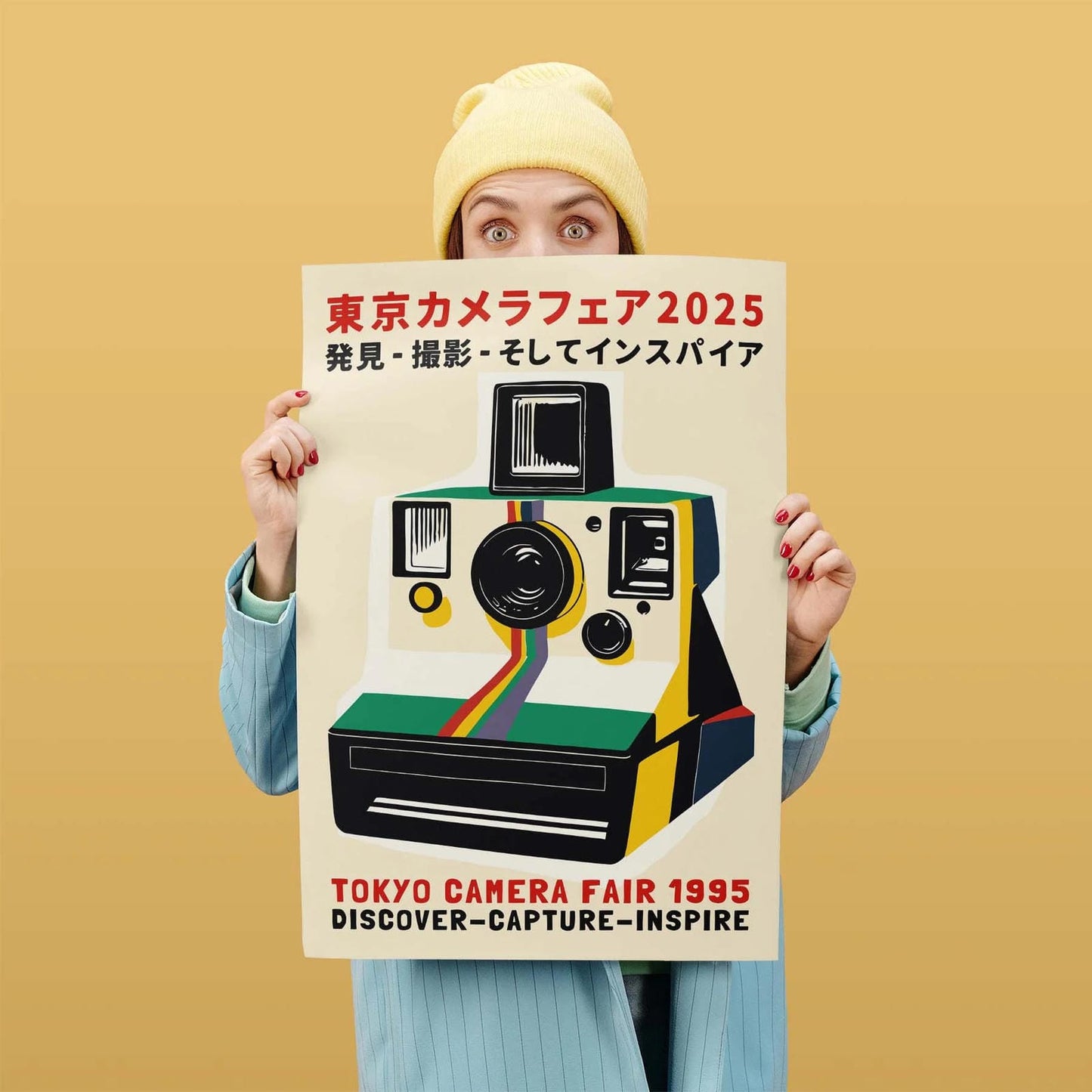 Vintage Tokyo Camera Poster