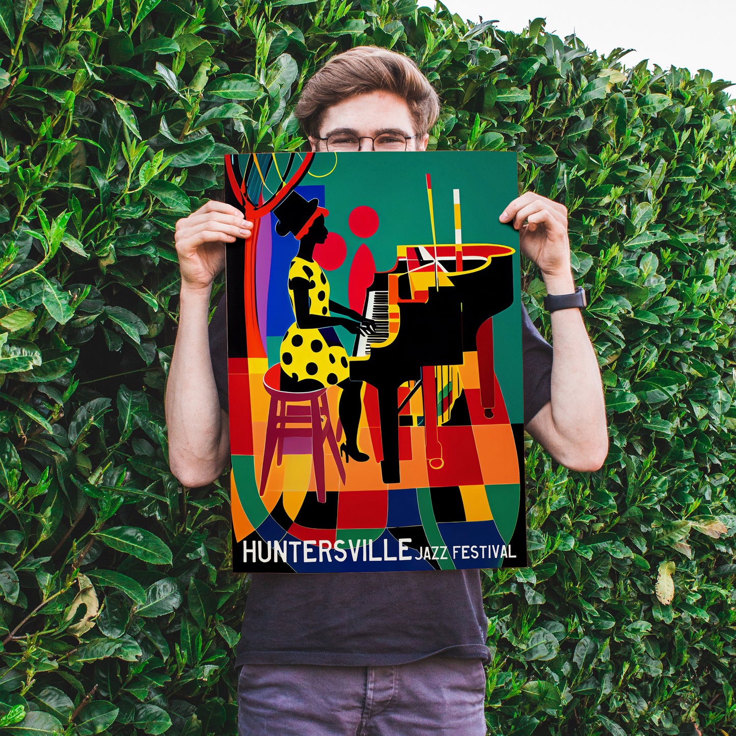 Huntersville Jazz Festival Poster