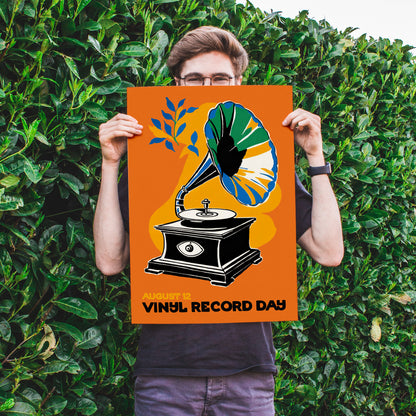 Vinyl Record Day - Gramophone Art Print