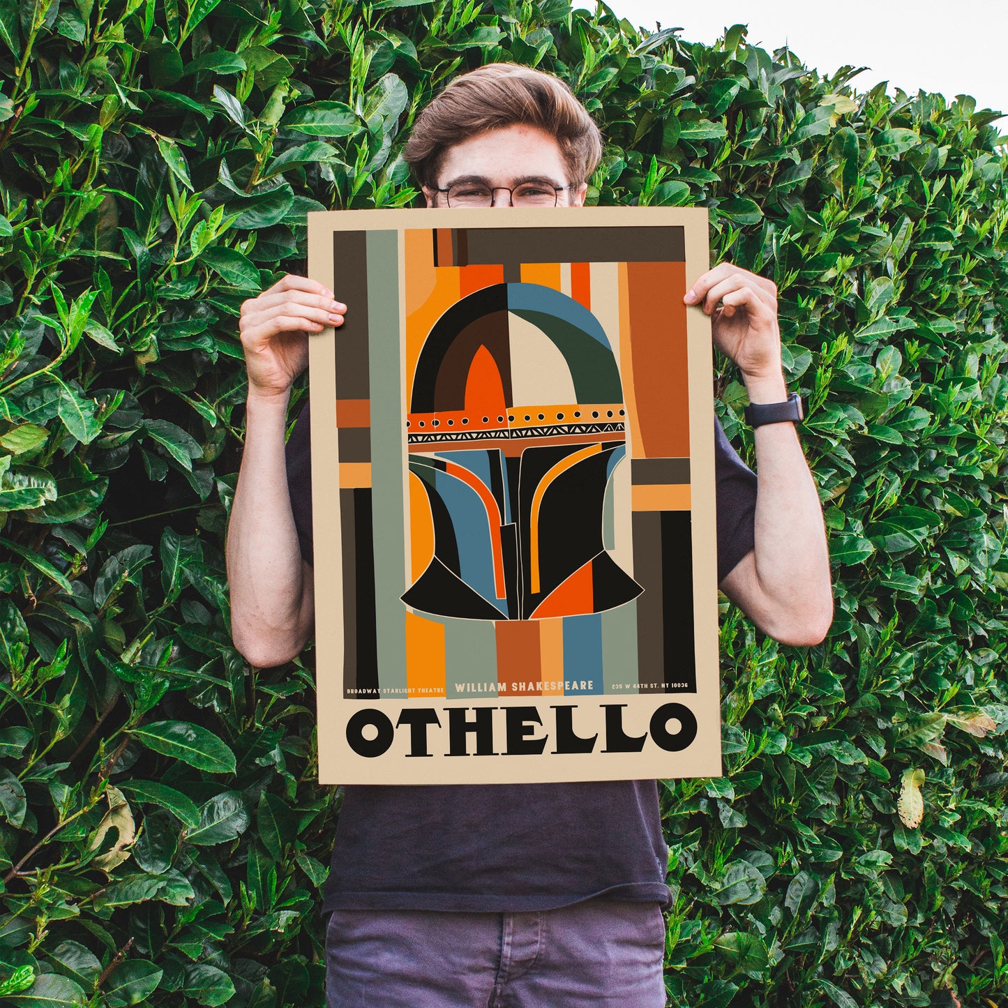 Othello - Shakespeare Theater Poster