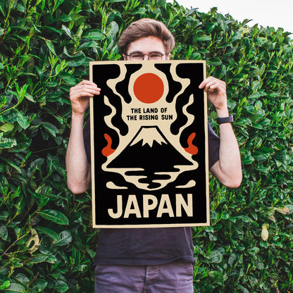 Japan Rising Sun Poster