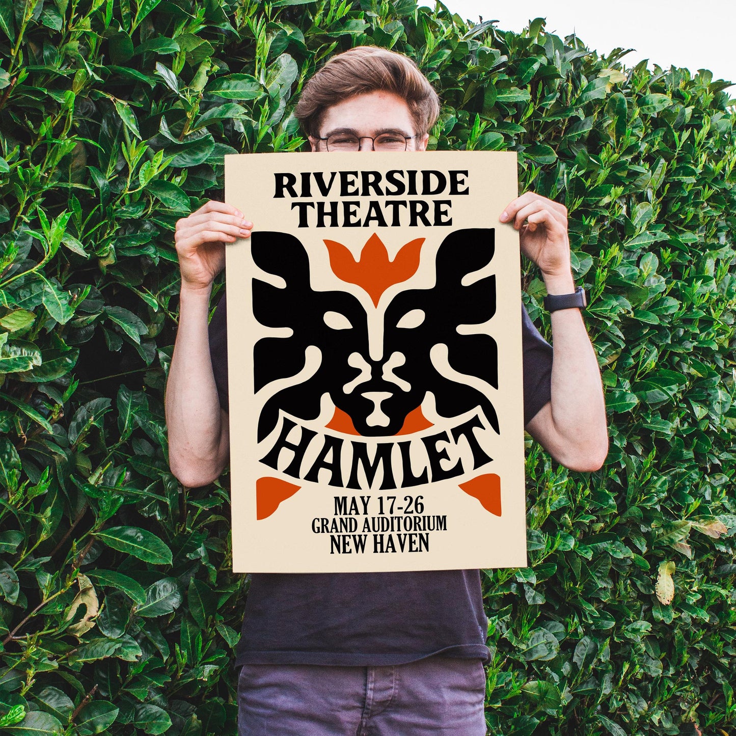 Hamlet Theatre Poster Print
