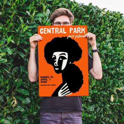 Central Park Jazz Festival 2000 Poster