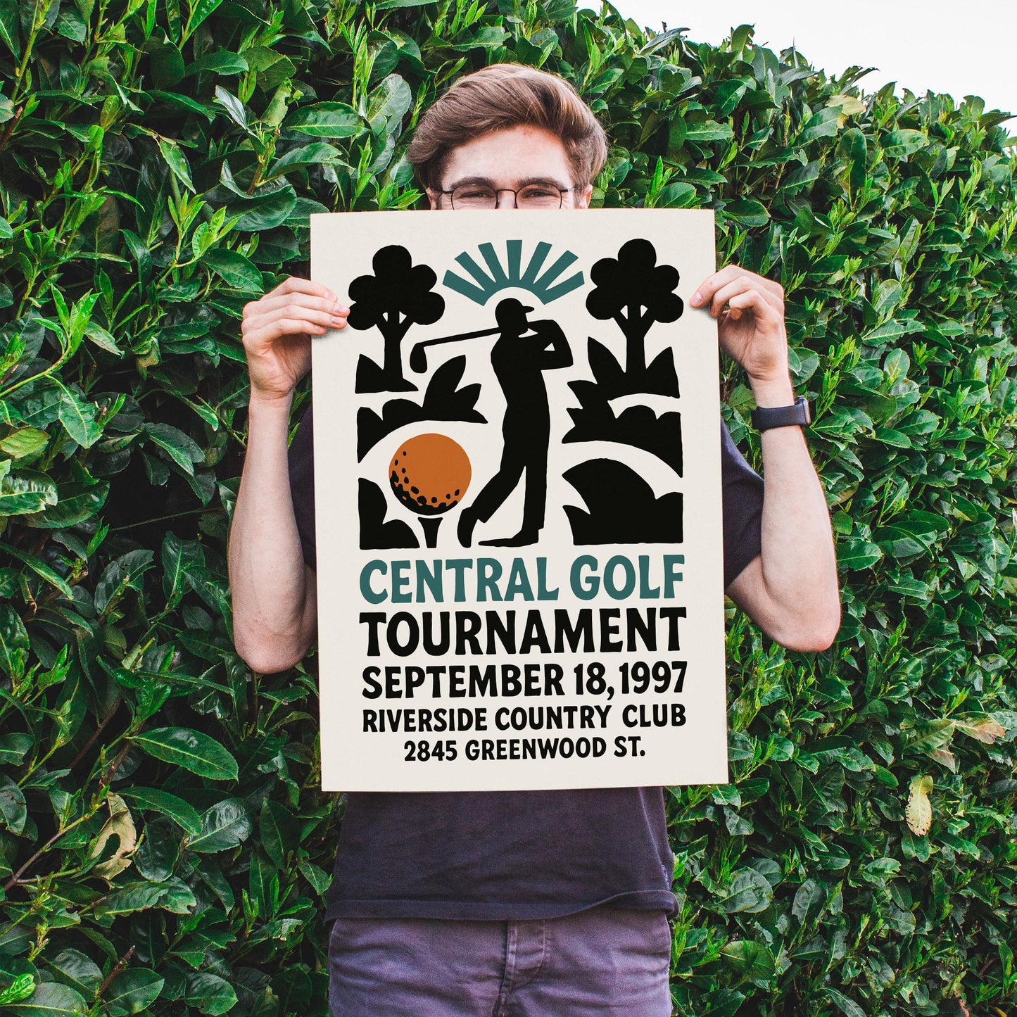 Golf Tournament Poster Print
