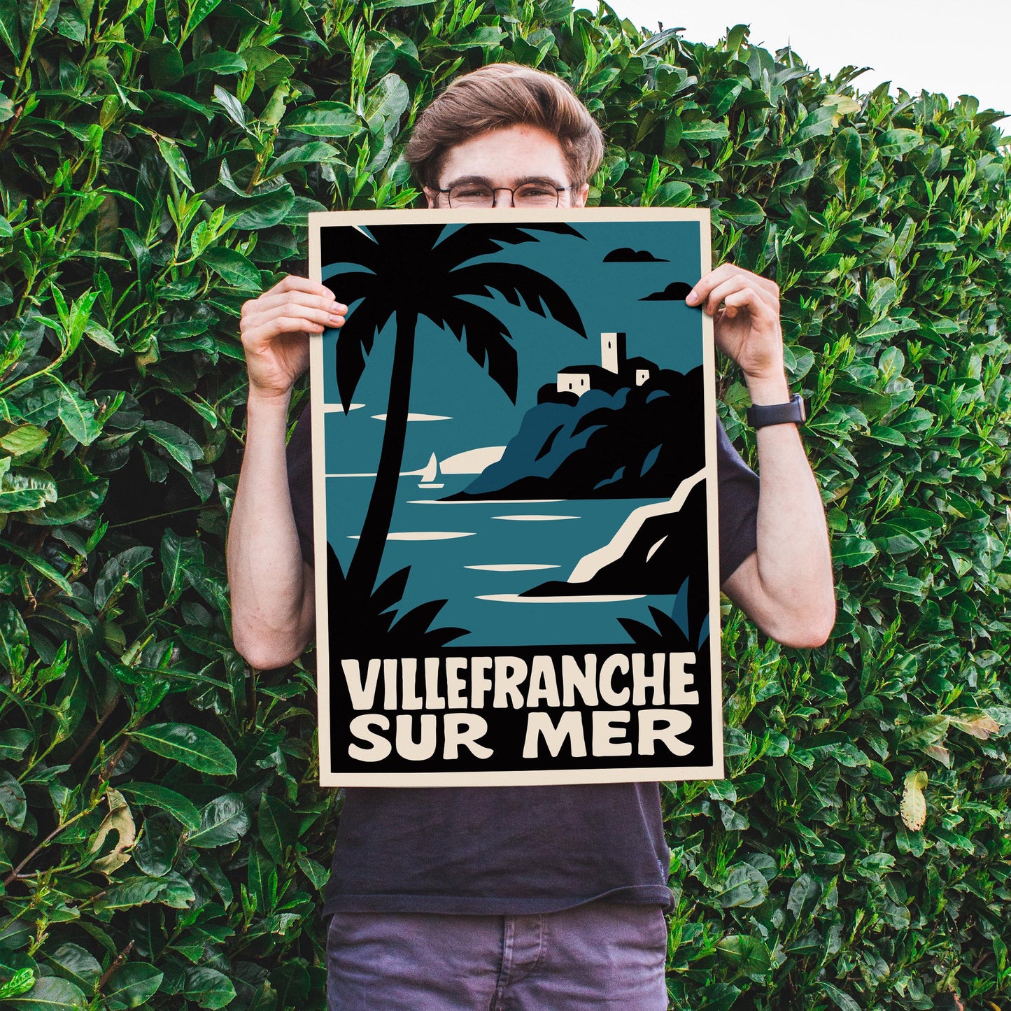 Villefranche Coast Poster