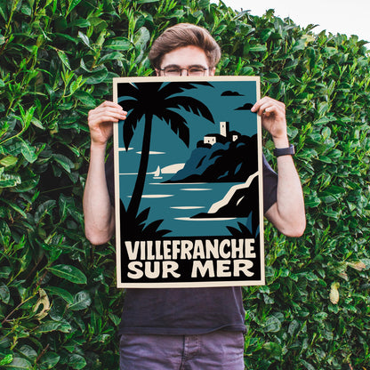 Villefranche Coast Poster