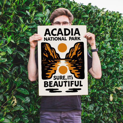 Acadia National Park Poster