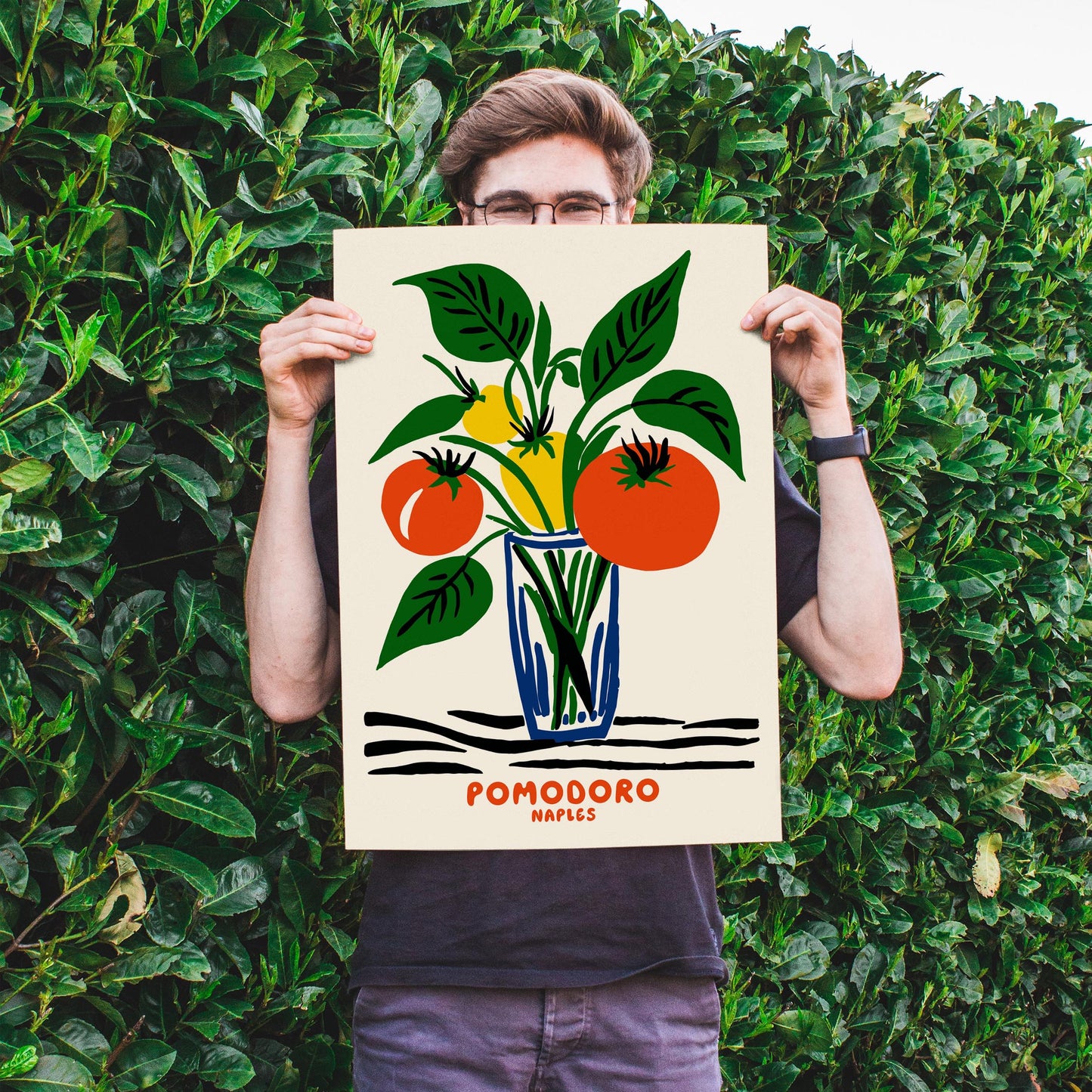 Pomodoro Tomato Art Print