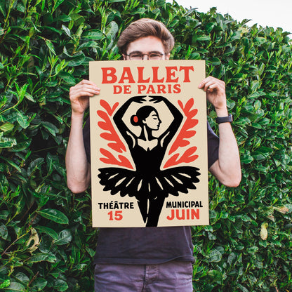Paris Ballet Poster Print