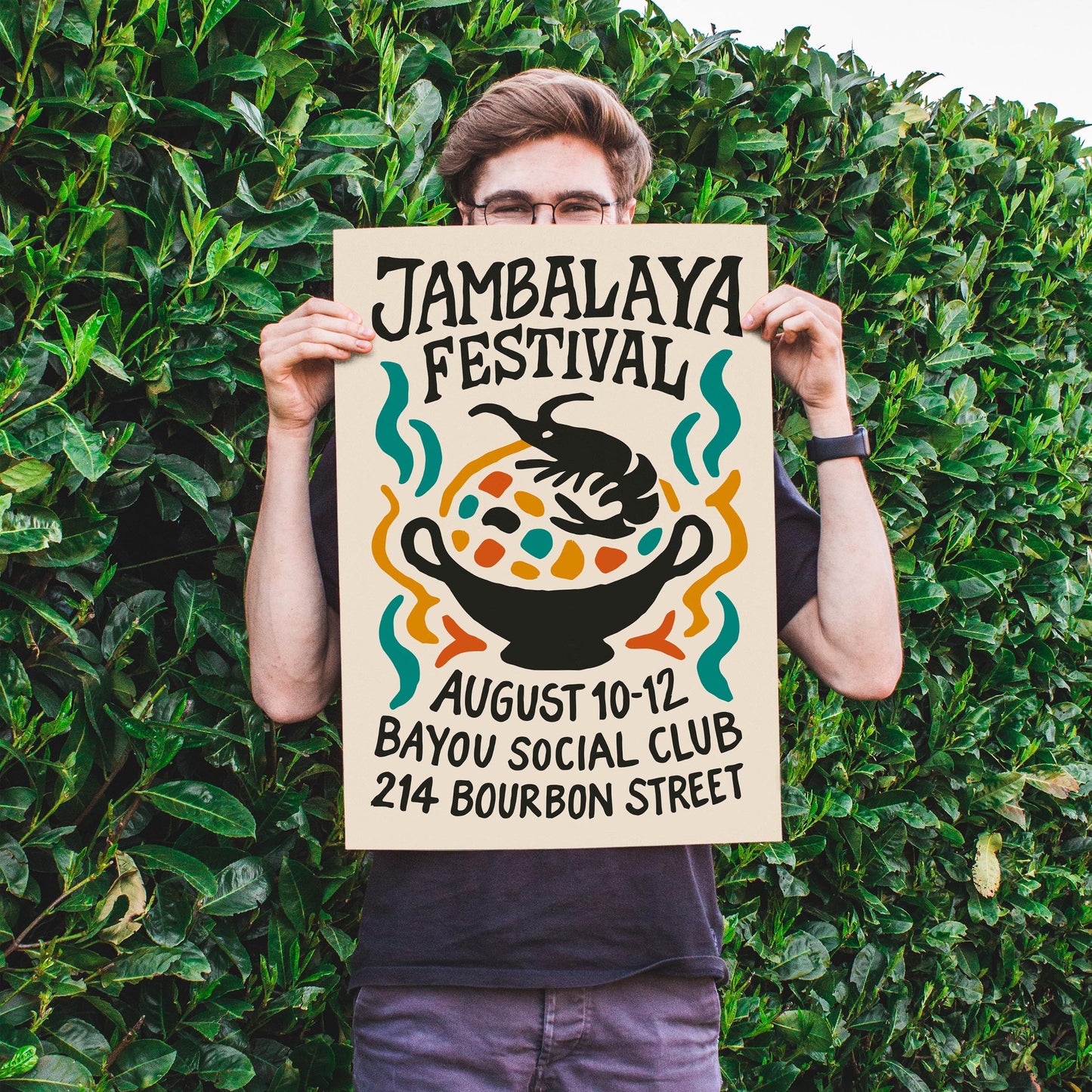 Jambalaya Festival Poster Print