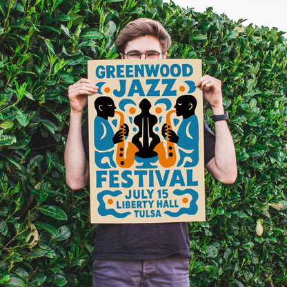 Greenwood Jazz Festival Poster