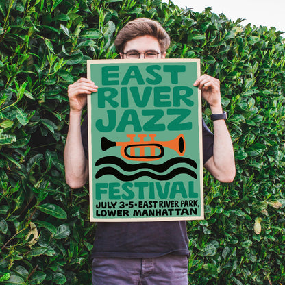 East River Jazz Festival Poster