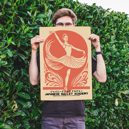 Japanese Ballet Academy Poster