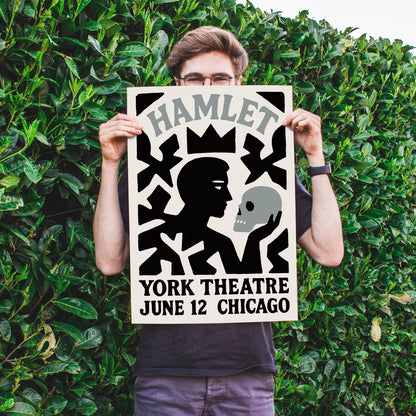 Hamlet Theatre Poster Print