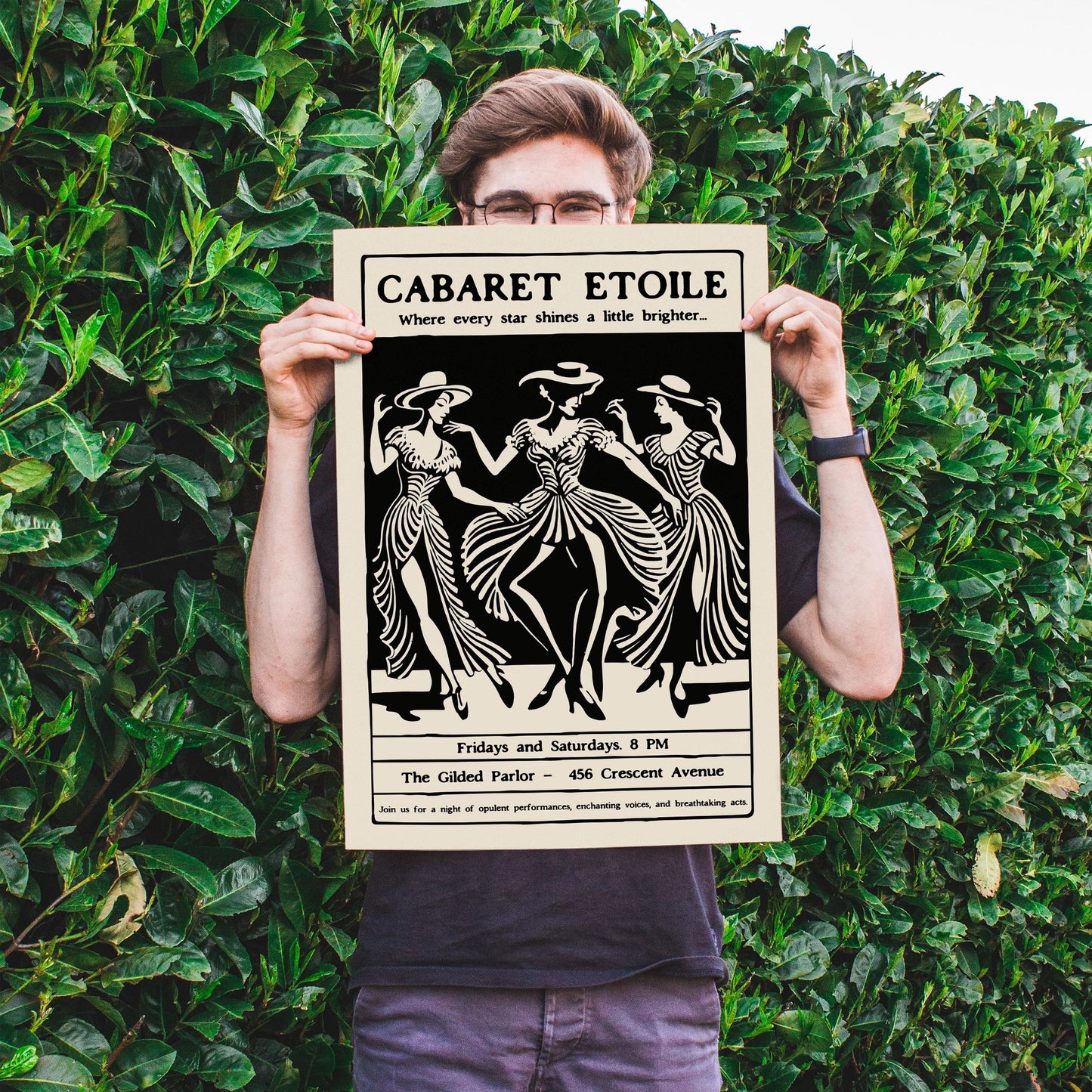 Cabaret Etoile Poster Print