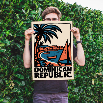 Dominican Republic Travel Poster