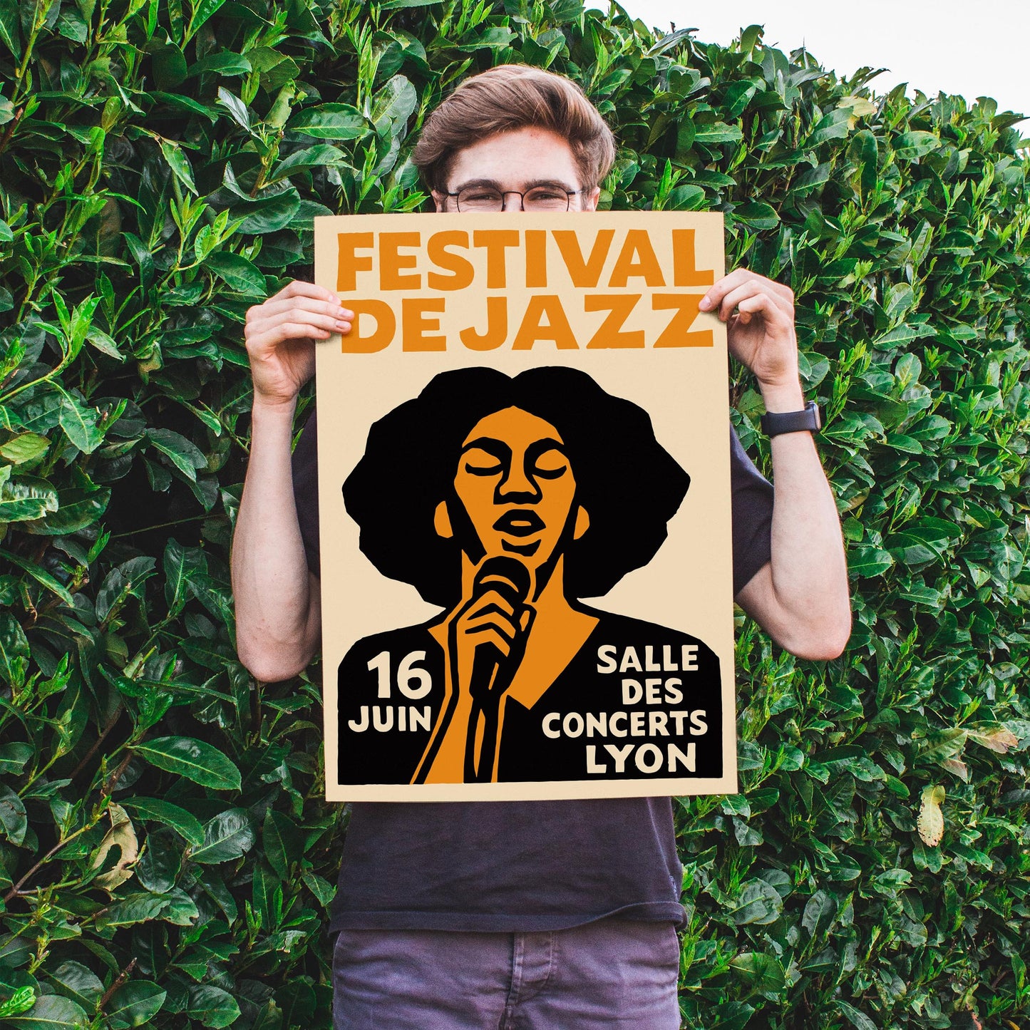 Festival De Jazz Poster Print