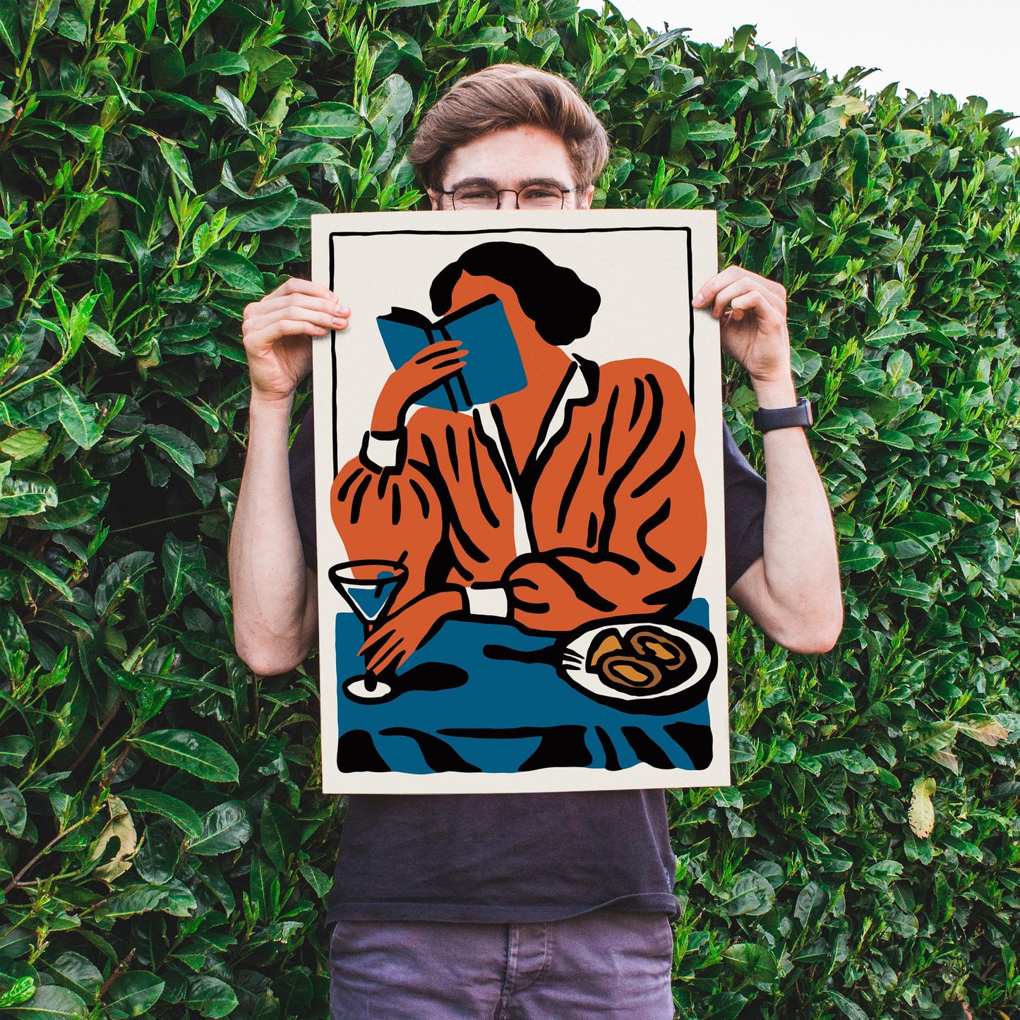 Cafe Reading Poster